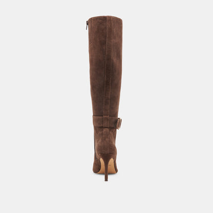 Dolce Vita SHOES KINZY BOOTS DK BROWN SUEDE
 – Dolce Vita