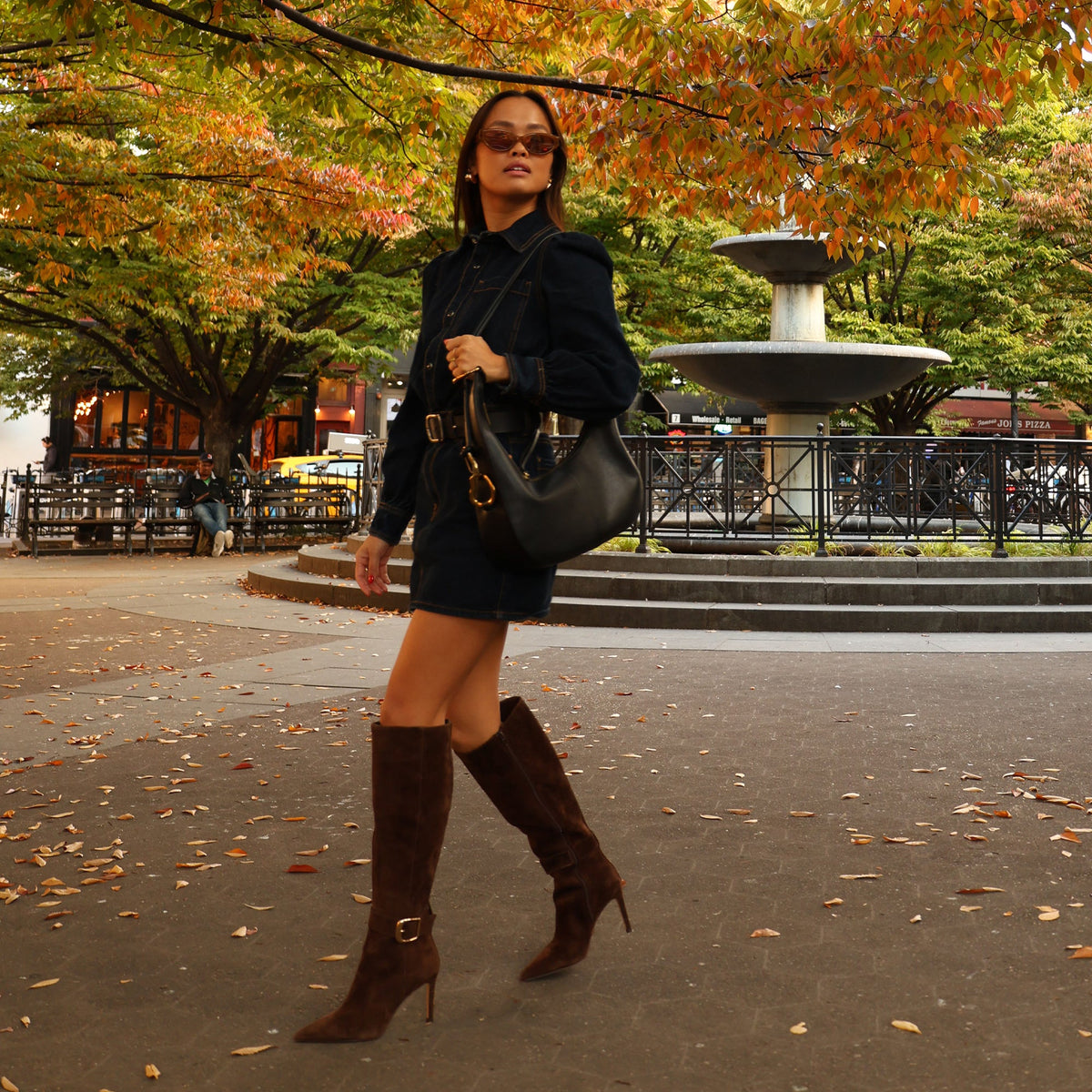 Dolce Vita SHOES KINZY BOOTS DK BROWN SUEDE
 – Dolce Vita