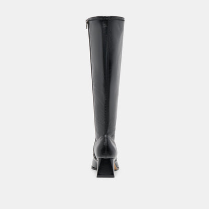Dolce Vita SHOES Alivia Black Leather Boots