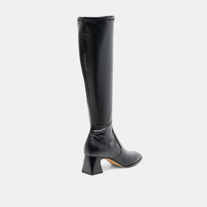 Dolce Vita SHOES Alivia Black Leather Boots