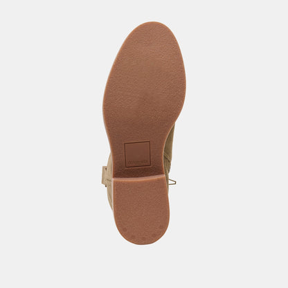 Dolce Vita SHOES Haline H2O Olive Suede Waterproof Boots