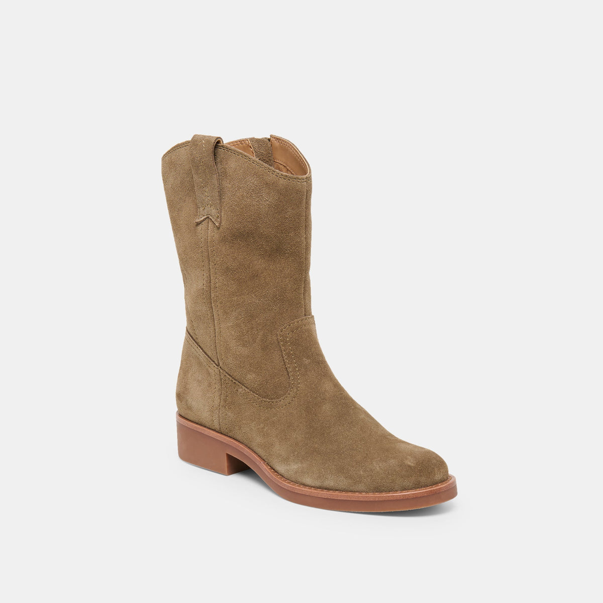 Dolce Vita SHOES Haline H2O Olive Suede Waterproof Boots