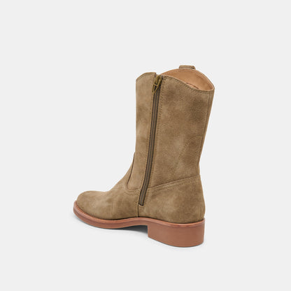 Dolce Vita SHOES Haline H2O Olive Suede Waterproof Boots