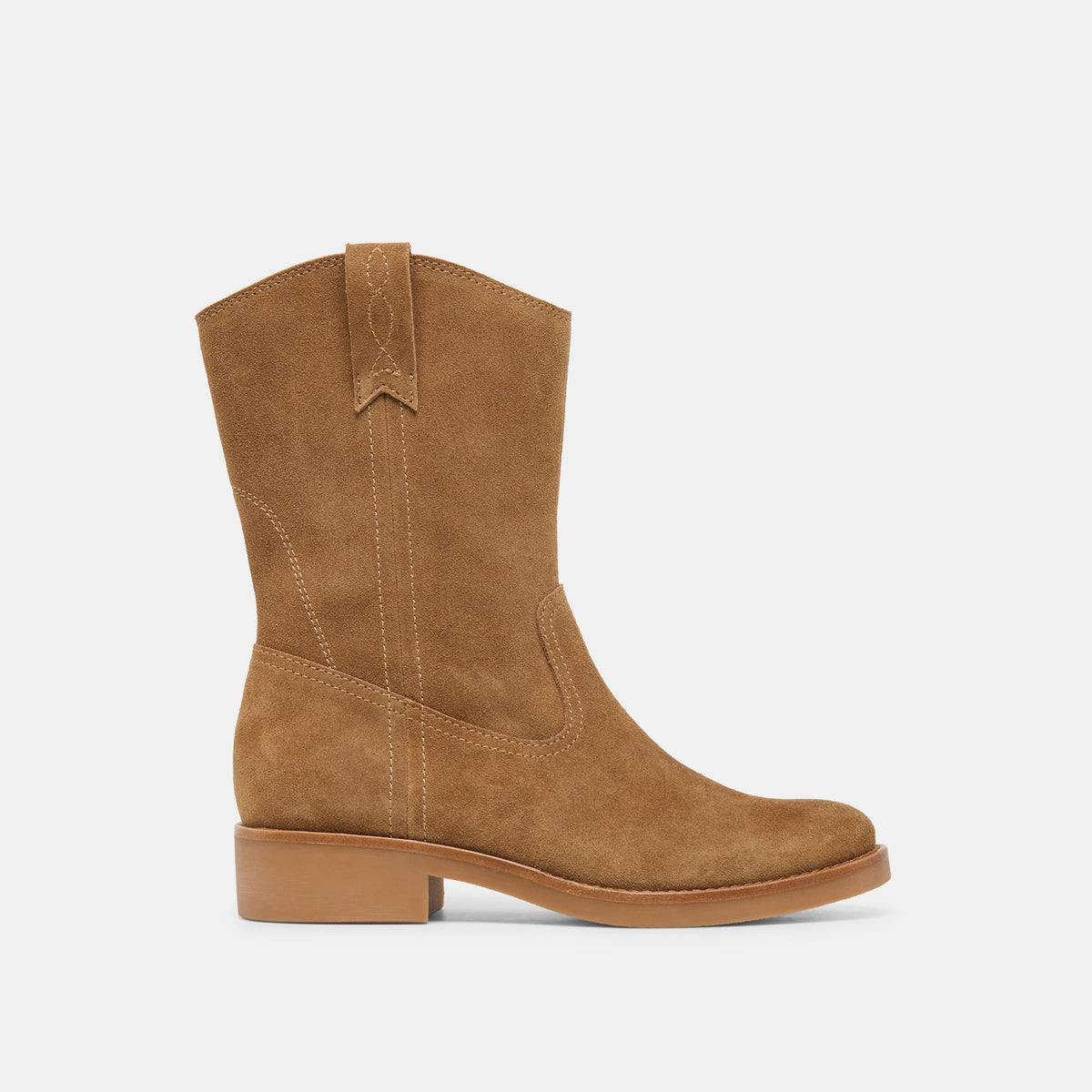 Dolce Vita SHOES Haline H2O Lt Brown Suede Waterproof Boots