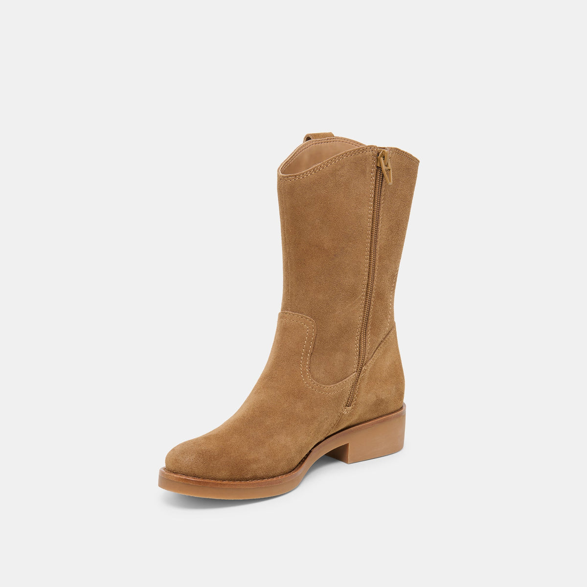 Dolce Vita SHOES Haline H2O Lt Brown Suede Waterproof Boots