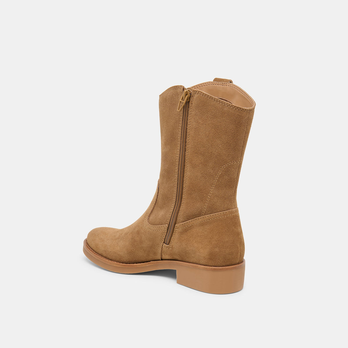 Dolce Vita SHOES Haline H2O Lt Brown Suede Waterproof Boots