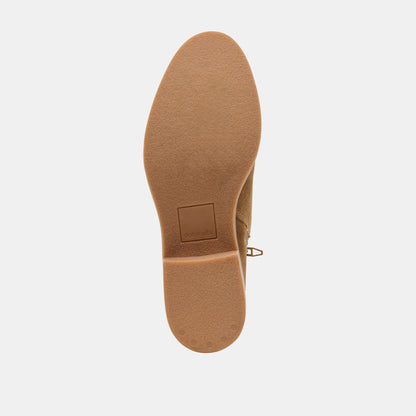 Dolce Vita SHOES Haline H2O Lt Brown Suede Waterproof Boots