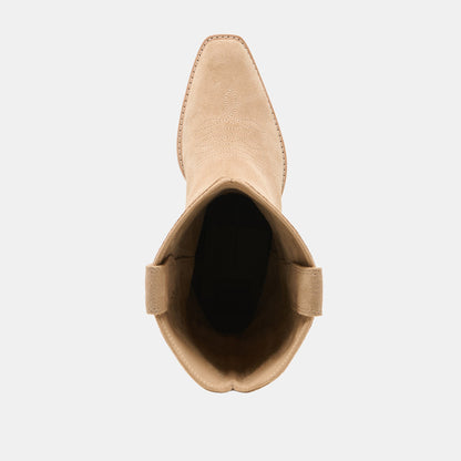 Dolce Vita SHOES Vergil Camel Suede Boots
