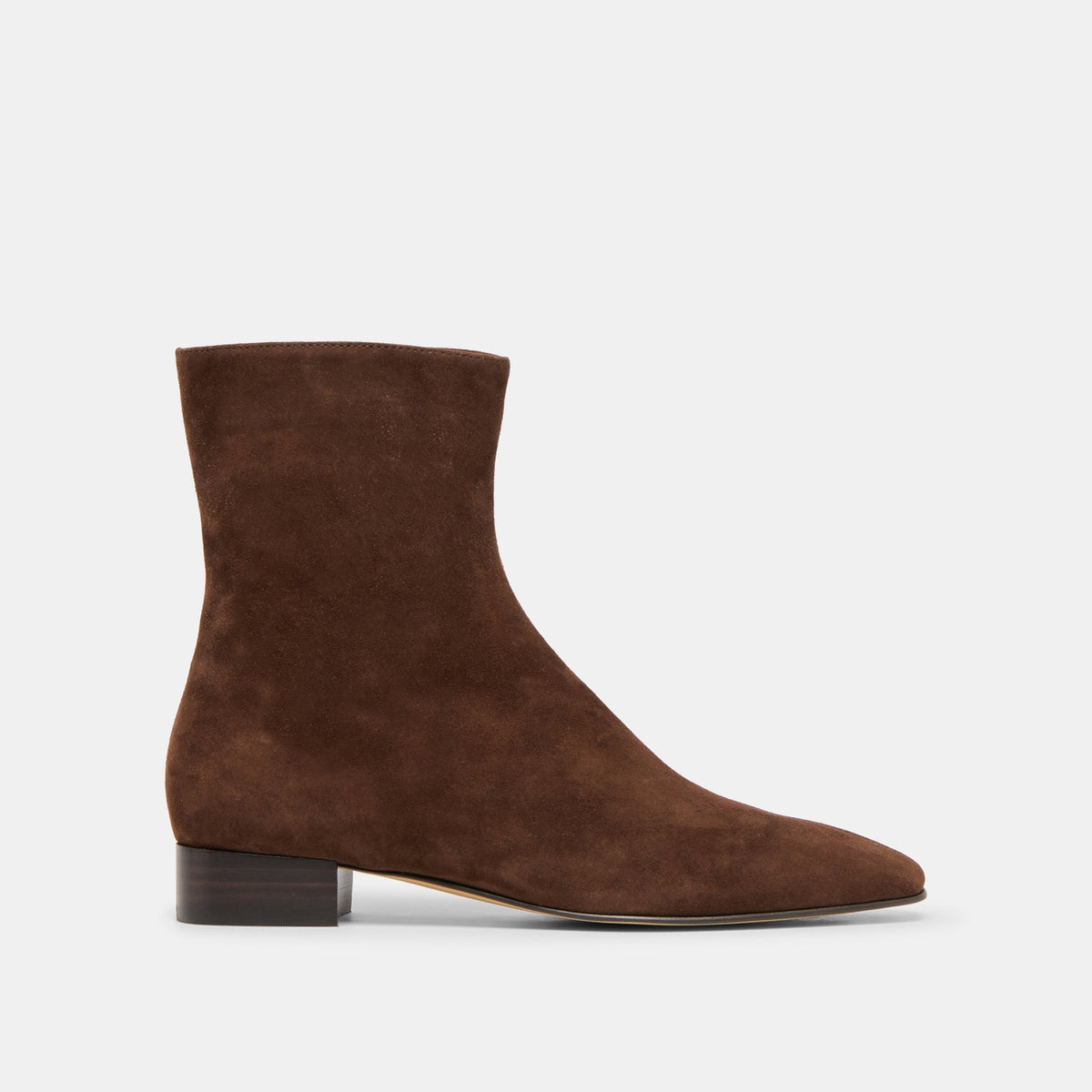 Dolce Vita SHOES Tarine Dk Brown Nubuck Booties