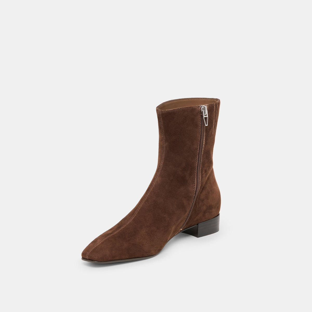 Dolce Vita SHOES Tarine Dk Brown Nubuck Booties