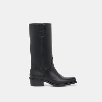 Dolce Vita SHOES Romie Black Leather Boots