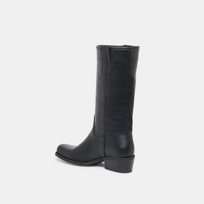 Dolce Vita SHOES Romie Black Leather Boots