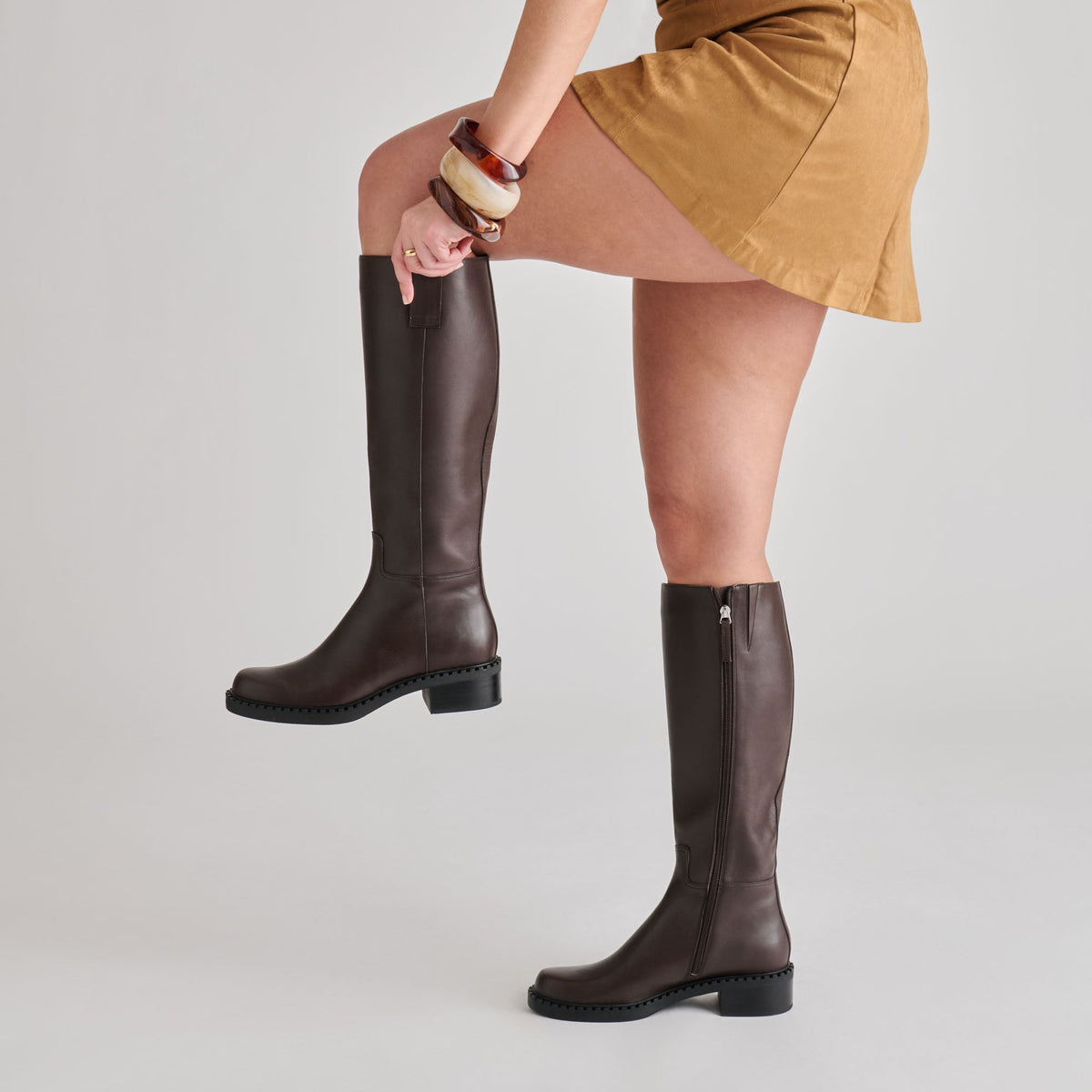 Dolce Vita SHOES Glory H2O Waterproof Cedar Leather Boots
