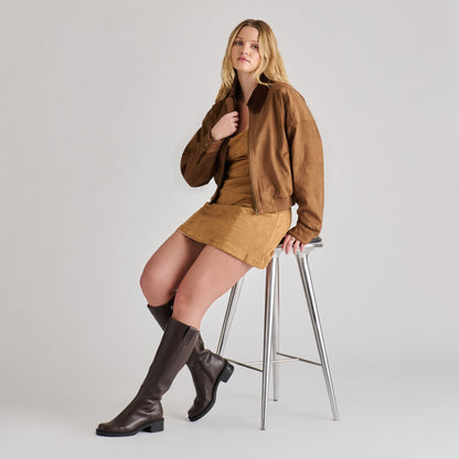 Dolce Vita SHOES Glory H2O Waterproof Cedar Leather Boots
