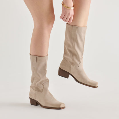 Dolce Vita SHOES Romie Lt Taupe Suede Boots