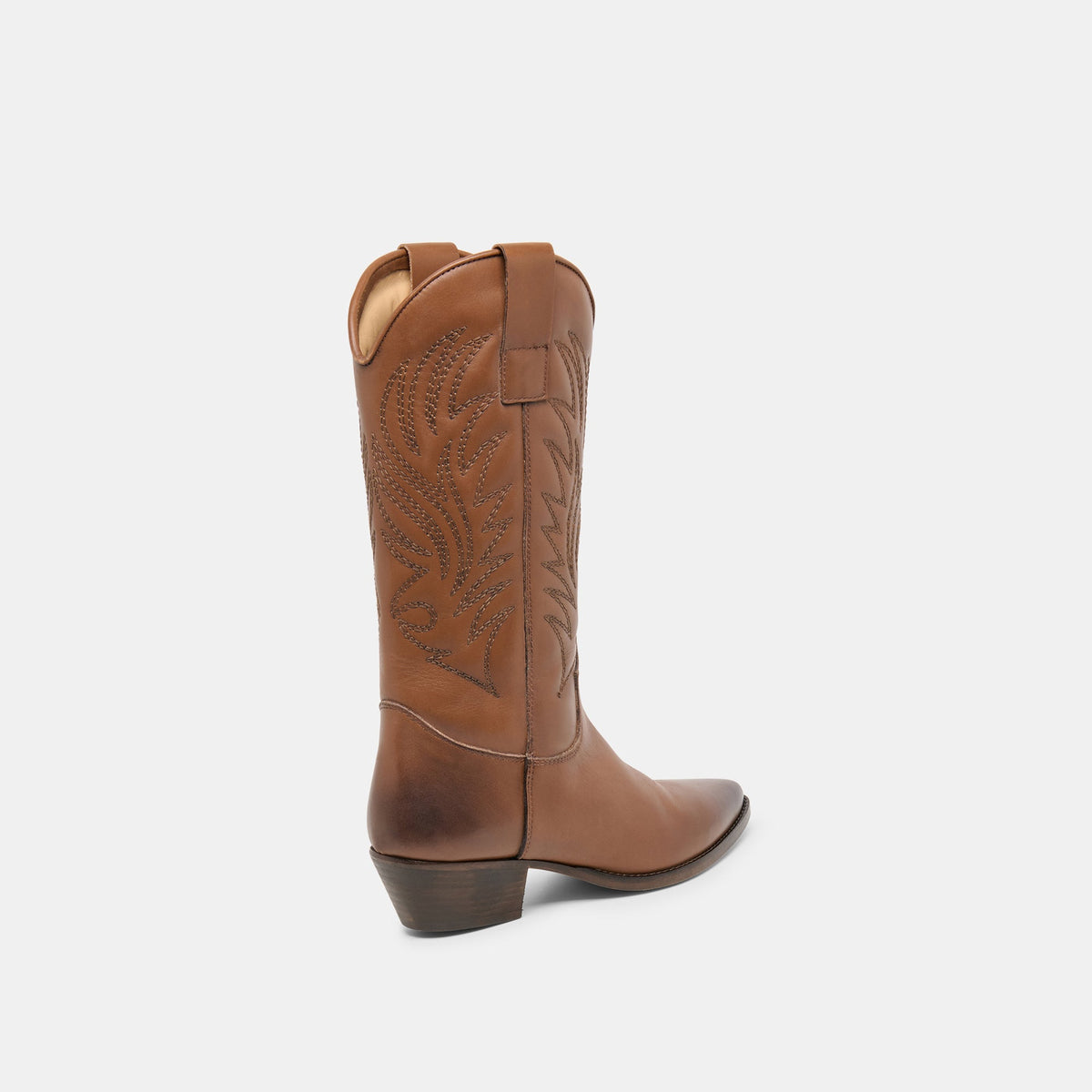 Dolce Vita SHOES Tanner Chestnut Leather Boots