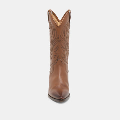 Dolce Vita SHOES Tanner Chestnut Leather Boots