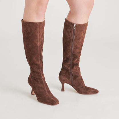 Dolce Vita SHOES GYRA BOOTS DK BROWN SUEDE
 – Dolce Vita