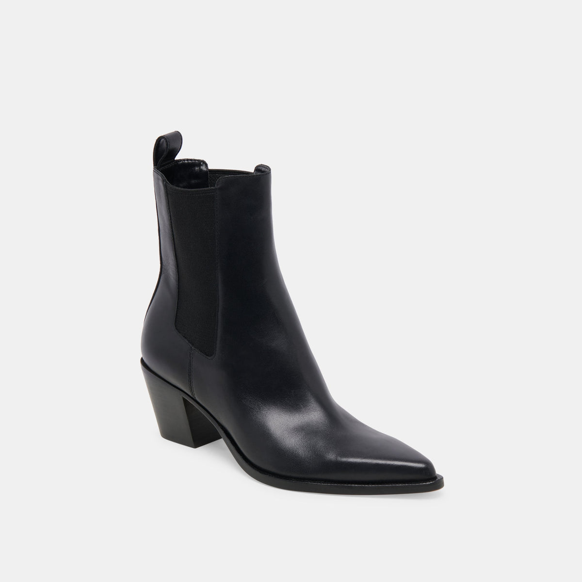 Dolce Vita SHOES SHADIE H2O WIDE BOOTIES BLACK LEATHER
 – Dolce Vita