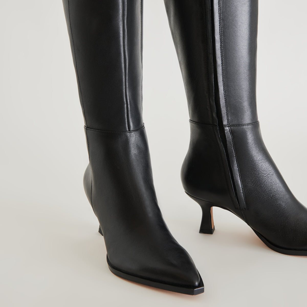 Dolce Vita SHOES Auggie Black Leather Boots