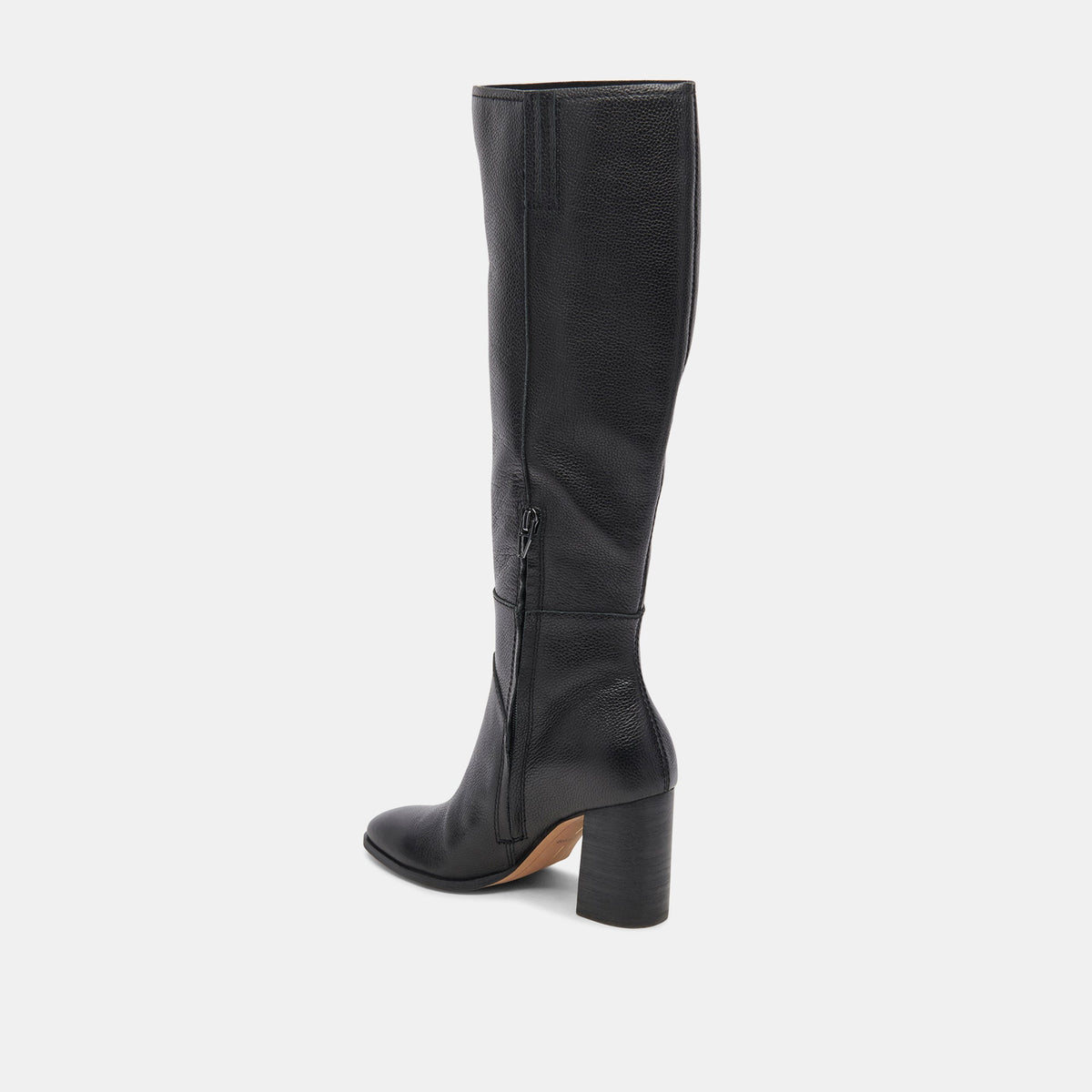Dolce Vita SHOES Fynn Boots Onyx Leather | Knee-High Onyx Leather Boots
 – Dolce Vita