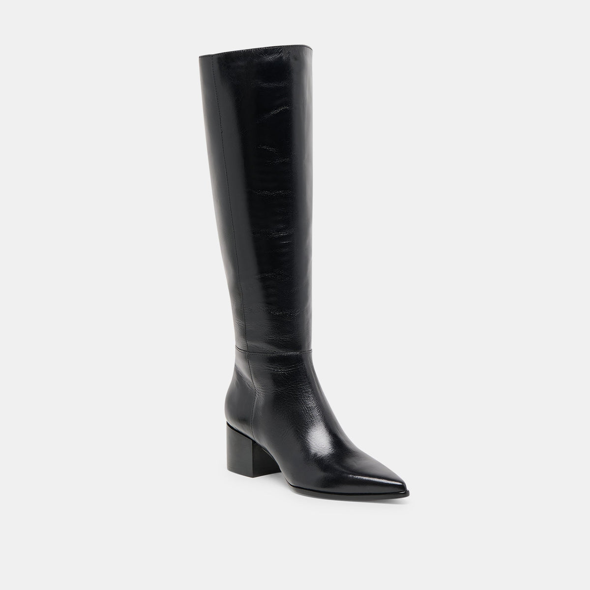 Dolce Vita SHOES Kirson Black Leather Boots