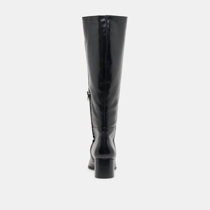 Dolce Vita SHOES Kirson Black Leather Boots