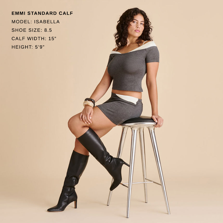 Dolce Vita SHOES Emmi Black Leather Boots