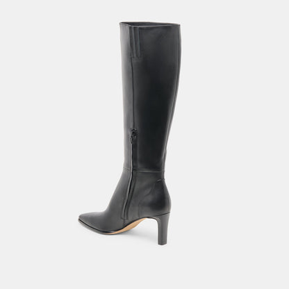 Dolce Vita SHOES Emmi Black Leather Boots