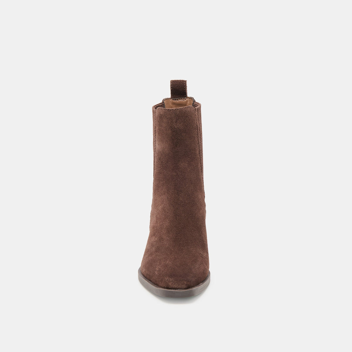 Dolce Vita SHOES Faint H2O Waterproof Dk Brown Suede Booties