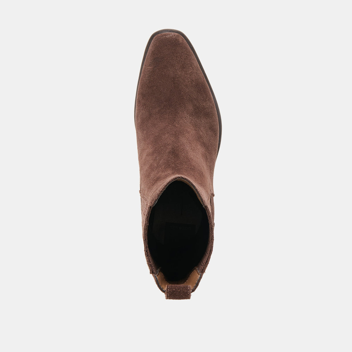 Dolce Vita SHOES Faint H2O Waterproof Dk Brown Suede Booties