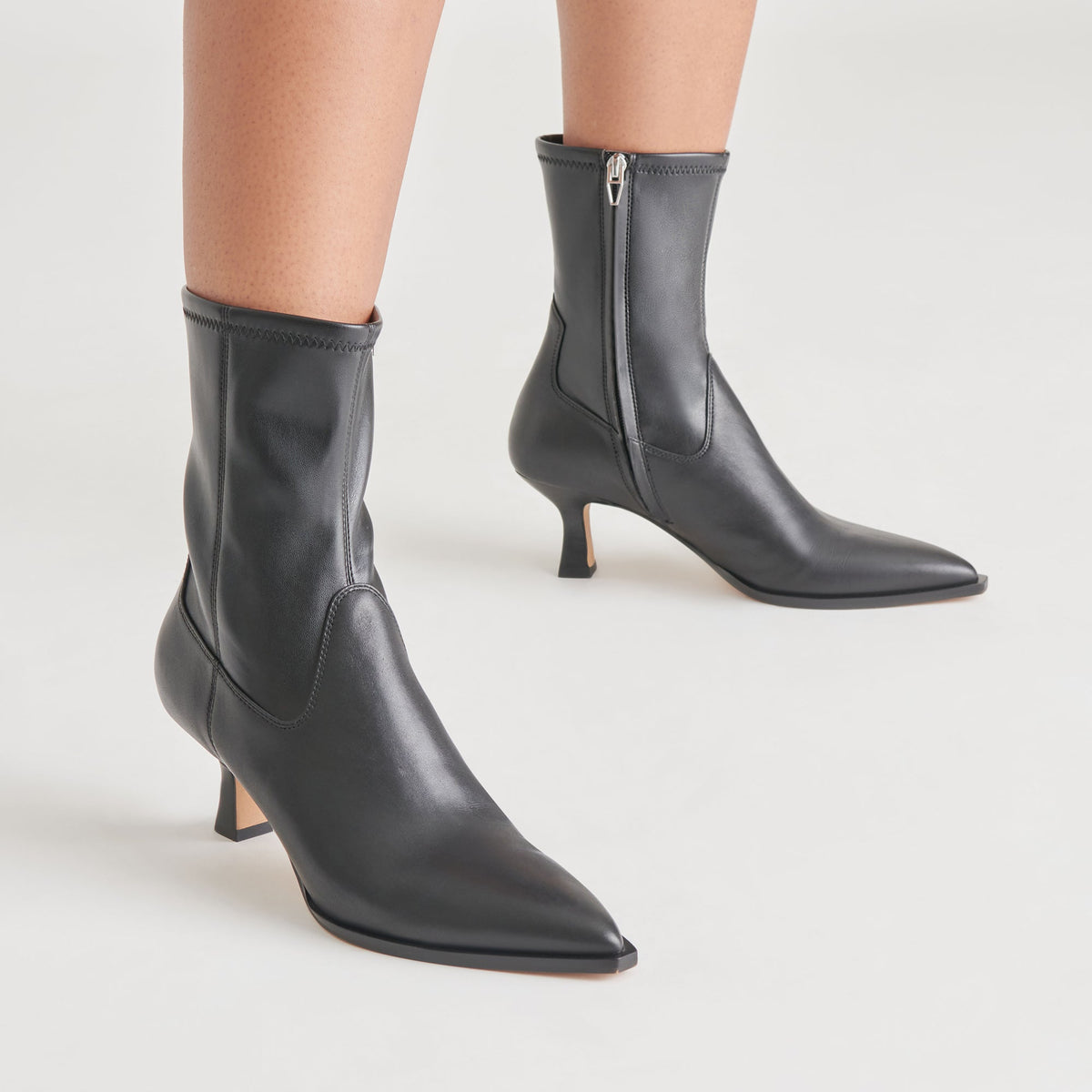 Dolce Vita SHOES Arya Black Leather Boots