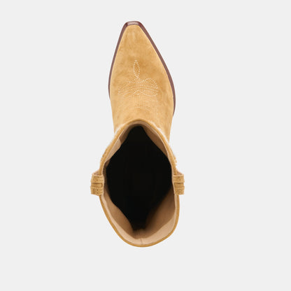 Dolce Vita SHOES Vila Caramel Suede Boots