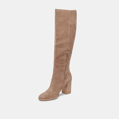 Dolce Vita SHOES FYNN Boots Truffle Suede | Knee-High Truffle Suede Boots
 – Dolce Vita