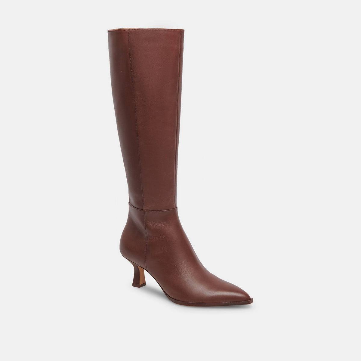 Dolce Vita SHOES Auggie Wide Calf Boots | Chocolate Leather Boots by Dolce Vita