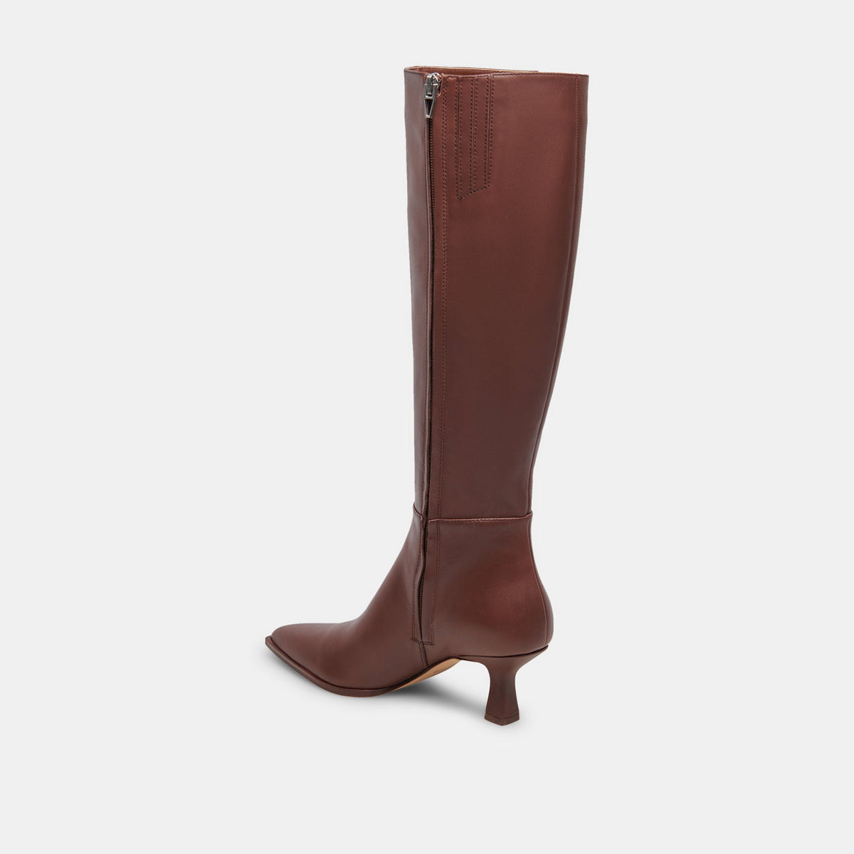 Dolce Vita SHOES Auggie Extra Wide Calf Chocolate Boots | Leather Wide Calf Boots
 – Dolce Vita