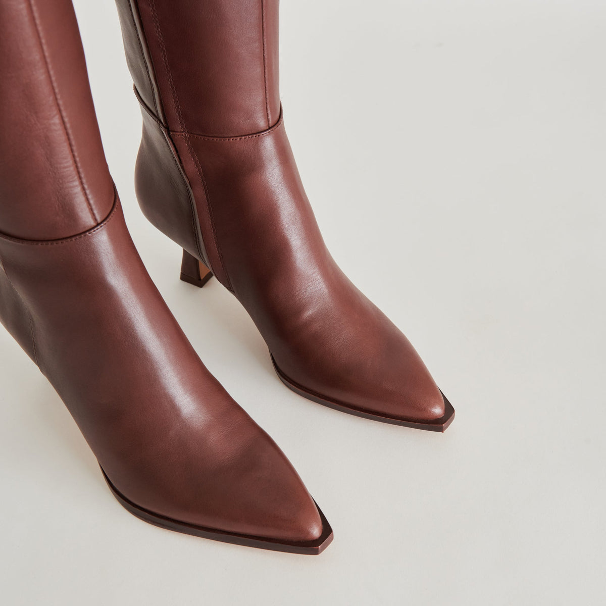 Dolce Vita SHOES Auggie Extra Wide Calf Chocolate Boots | Leather Wide Calf Boots
 – Dolce Vita
