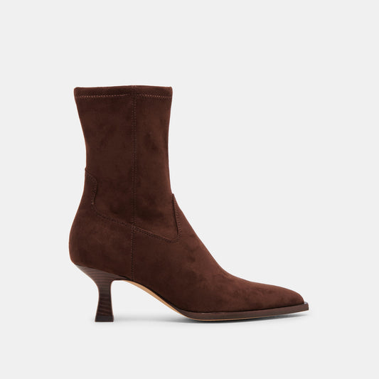 Dolce Vita SHOES Arya Boots | Dark Brown Stella Suede Boots by Dolce Vita