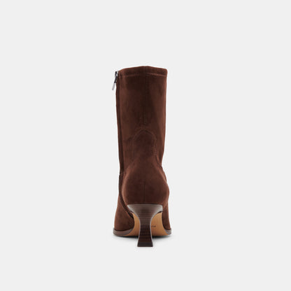 Dolce Vita SHOES Arya Boots | Dark Brown Stella Suede Boots by Dolce Vita