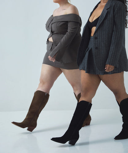 Dolce Vita SHOES Raj Extra Wide Calf Brown Suede Boots | Suede Wide Calf Boots
 – Dolce Vita