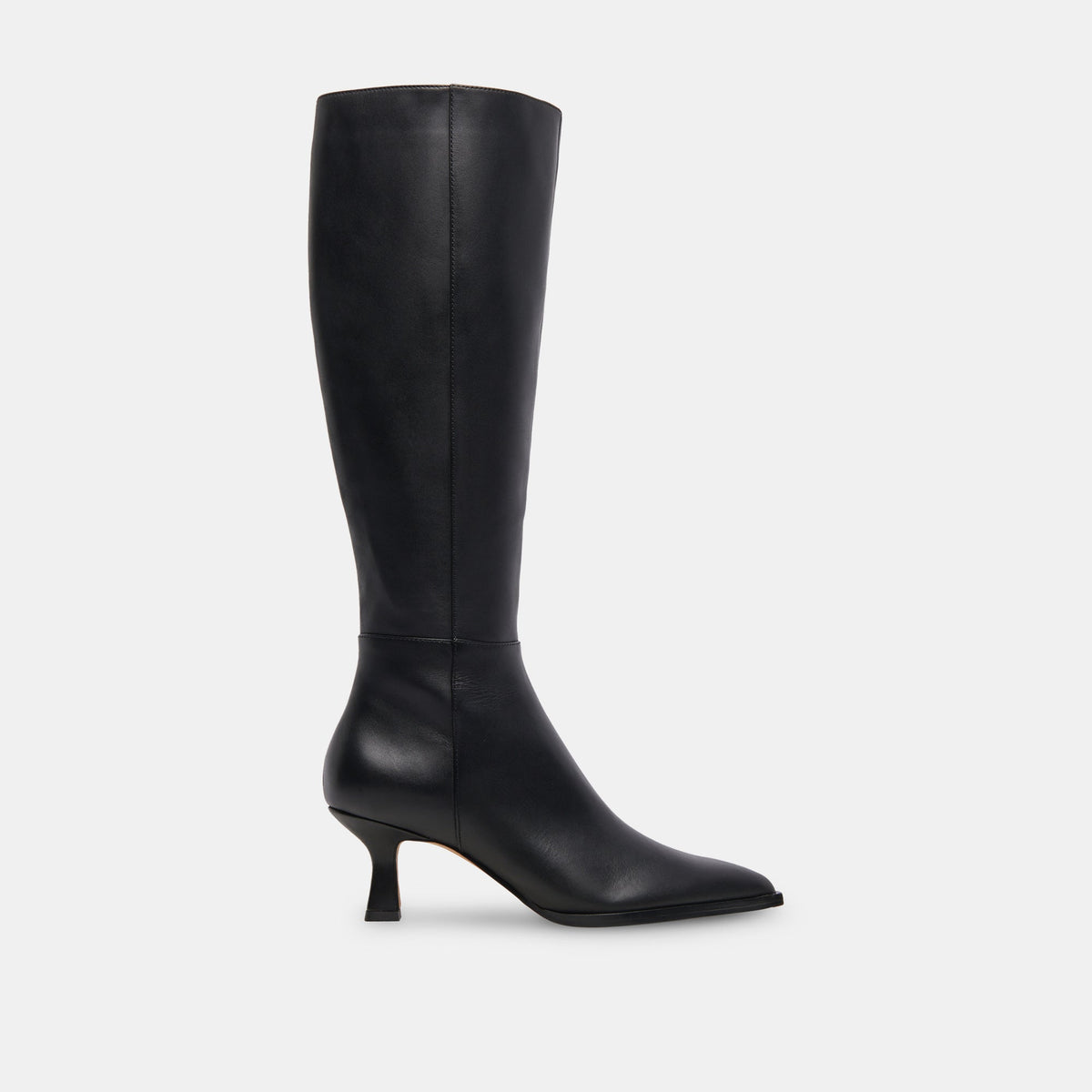 Dolce Vita SHOES Auggie Wide Calf Boots | Black Leather Boots by Dolce Vita
