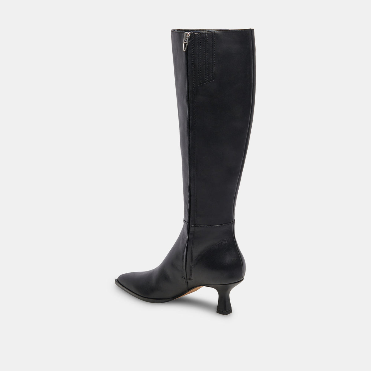 Dolce Vita SHOES Auggie Wide Calf Boots | Black Leather Boots by Dolce Vita