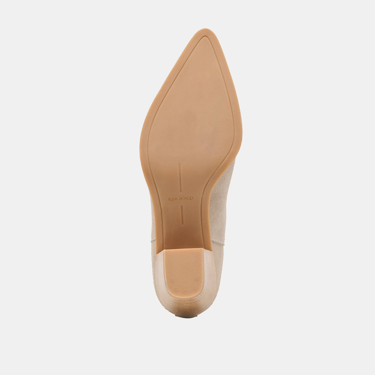 Dolce Vita SHOES Slim Taupe Suede Booties