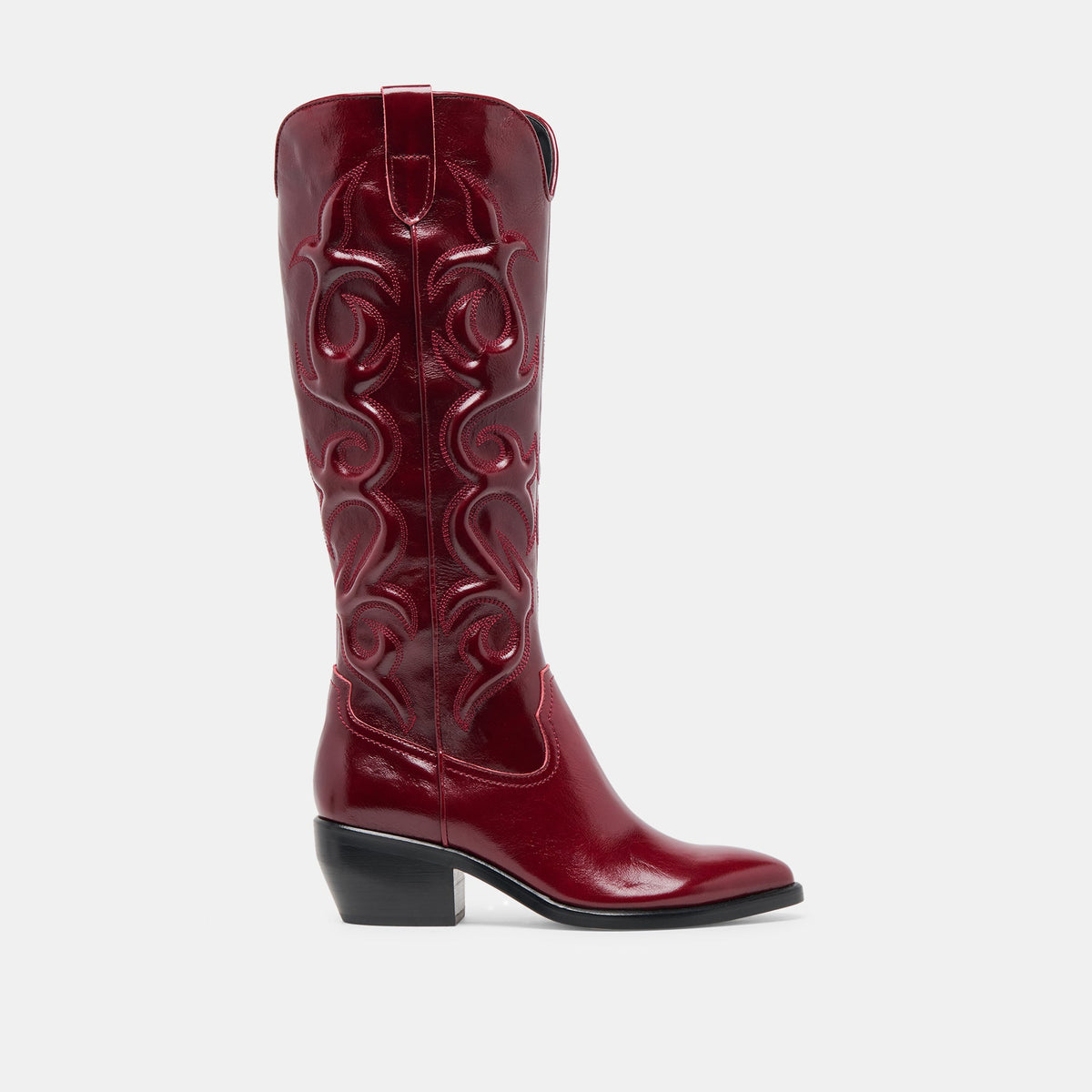 Dolce Vita SHOES Mirla Oxblood Leather Boots