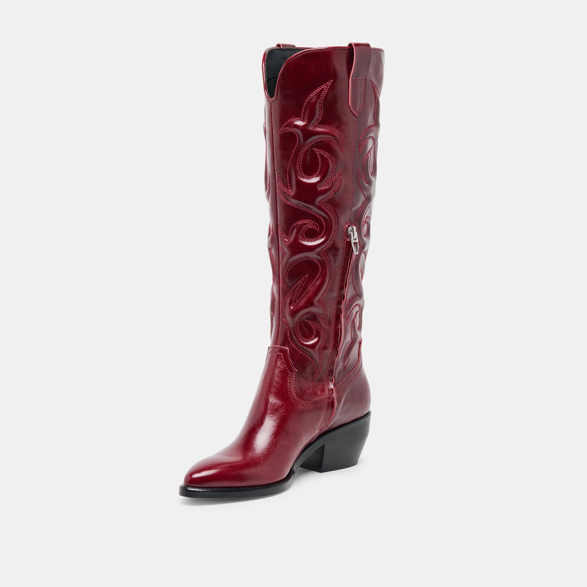 Dolce Vita SHOES Mirla Oxblood Leather Boots