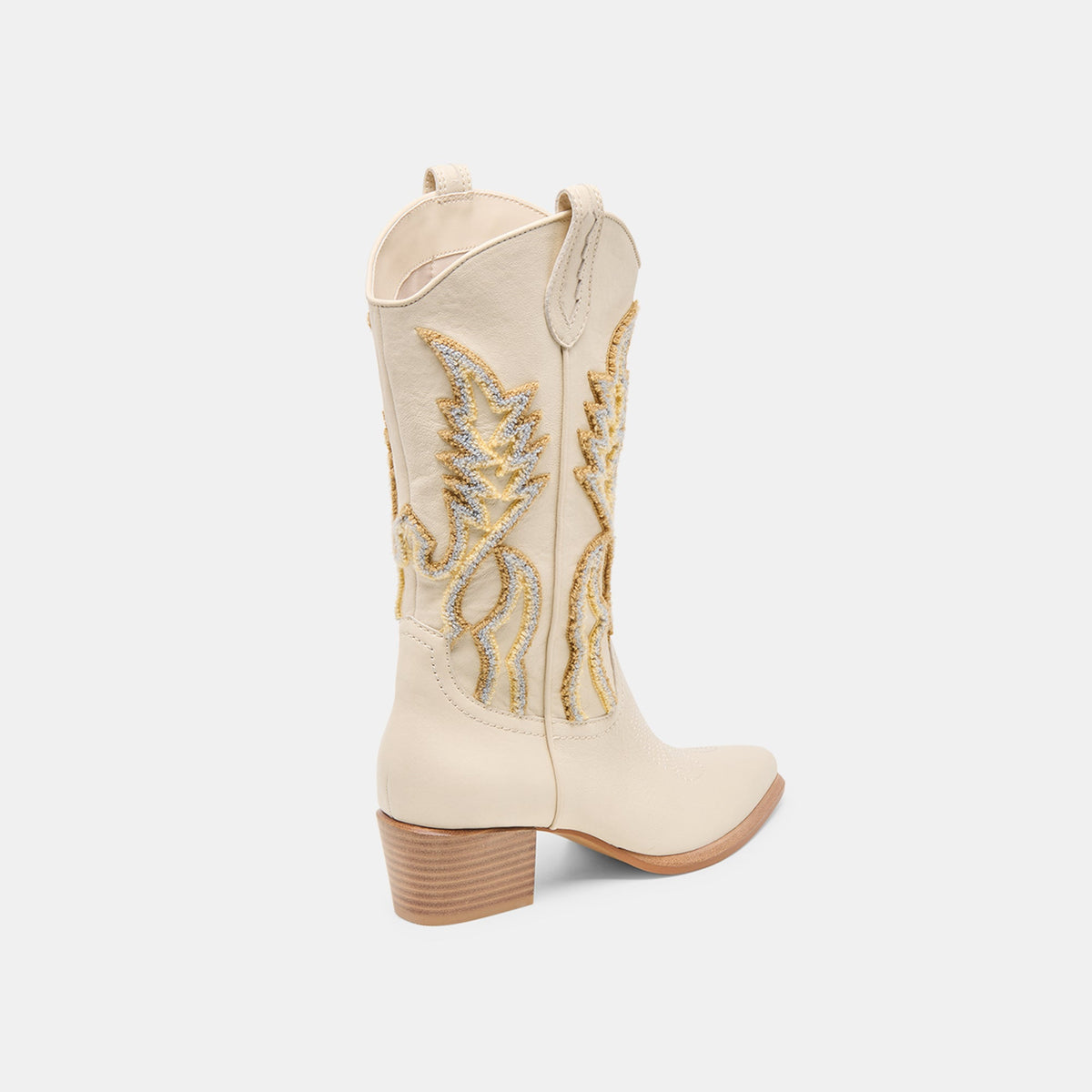 Dolce Vita SHOES Vila Ivory Leather Boots