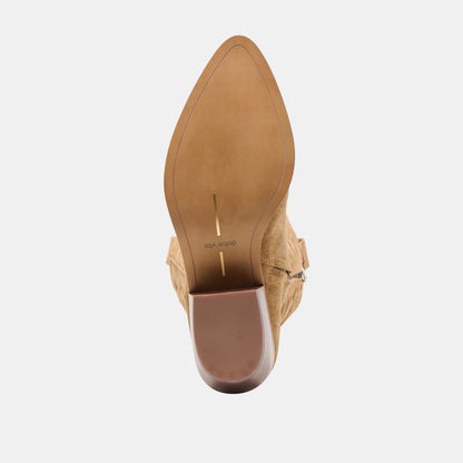 Dolce Vita SHOES Mirla Lt Brown Suede Boots