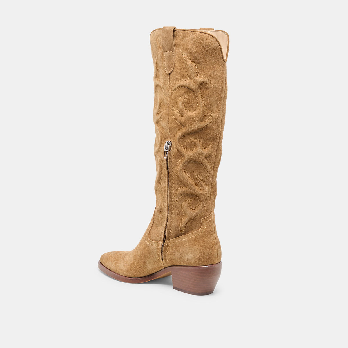 Dolce Vita SHOES Mirla Lt Brown Suede Boots