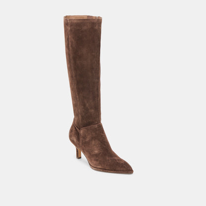 Dolce Vita SHOES Aldy Dk Brown Suede Boots
