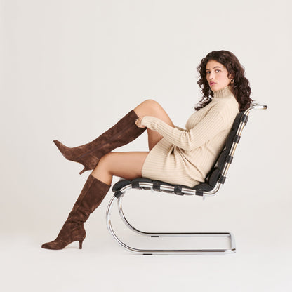 Dolce Vita SHOES Aldy Dk Brown Suede Boots